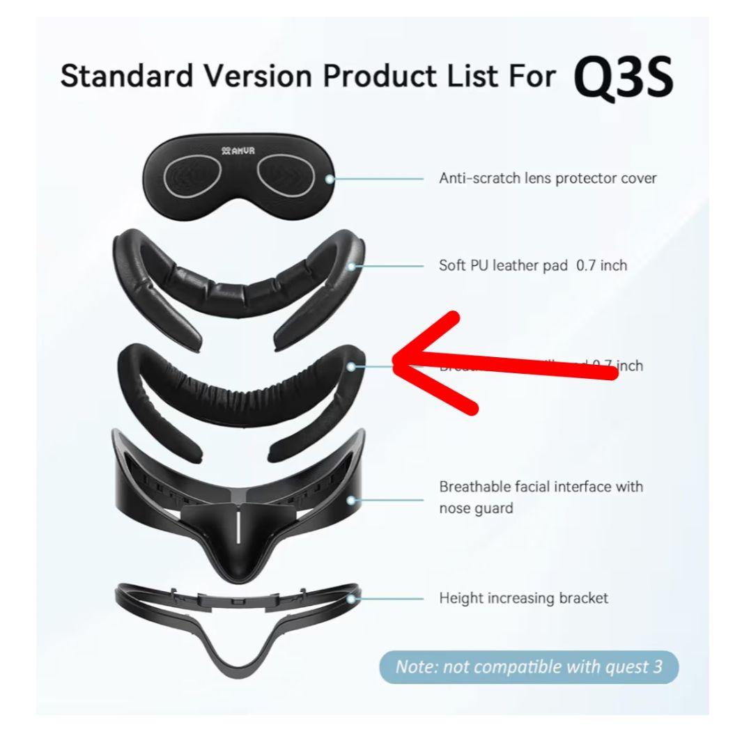  Quest 3S 128GB + VOVOBR M3 Pro + α