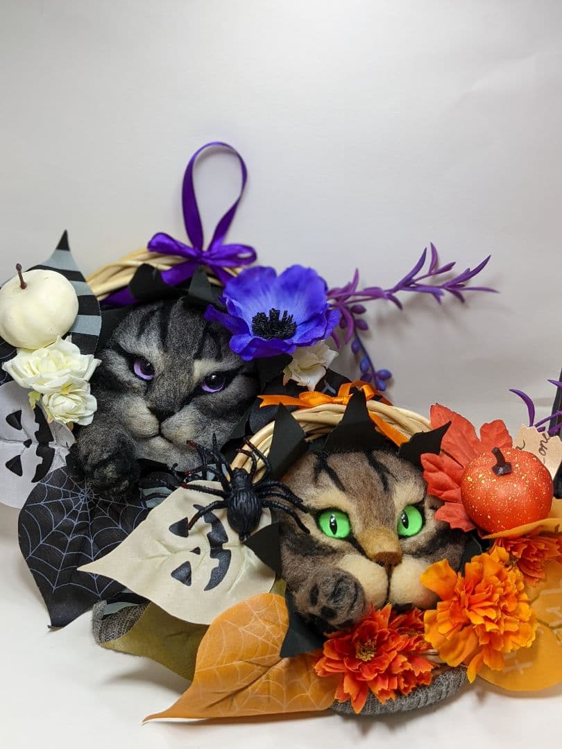 オーダーメイドリース　羊毛フェルト