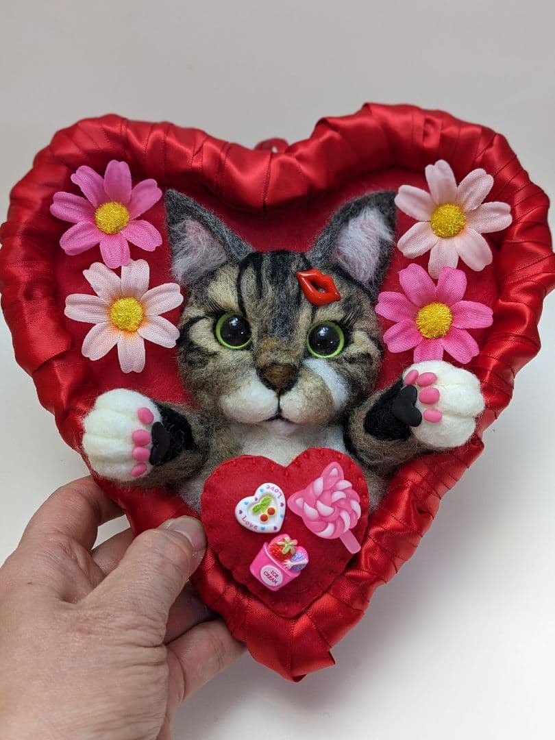 オーダーメイドリース　羊毛フェルト