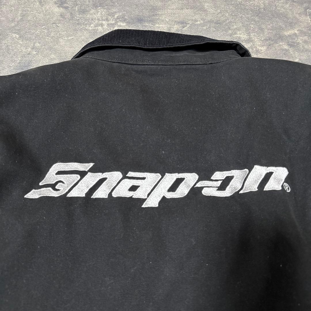カズ！スナップオン Snap-on デトロイトジャケット ブルゾン 刺繍ロ