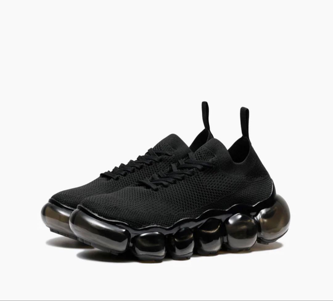 ♫*様 ブラック メッシュ アッパースニーカー　grounds mikio sa