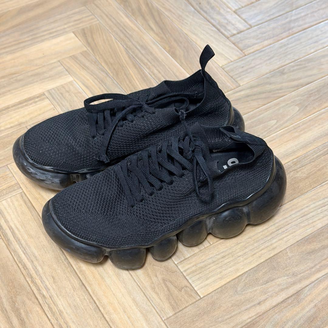 ♫*様 ブラック メッシュ アッパースニーカー　grounds mikio sa