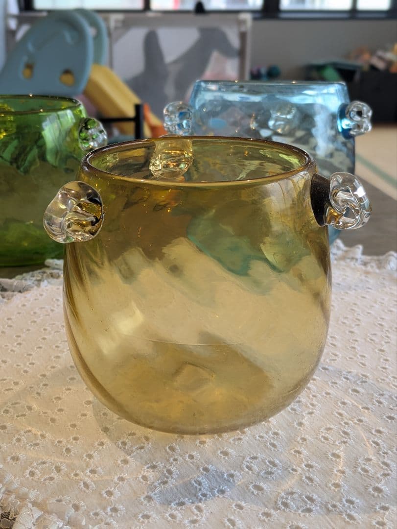 琉球ガラス　ボウル　アイスペール　花瓶　バラ売り可