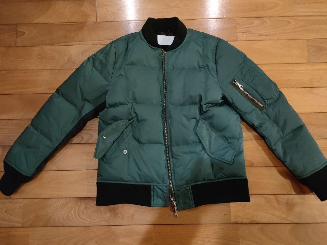 定価55,000円 ノーマティーディー　MA-1リバーシブルダウン ジャケット