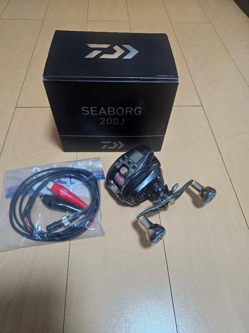 （美品）ダイワ　22シーボーグ200J リブレ クランク120