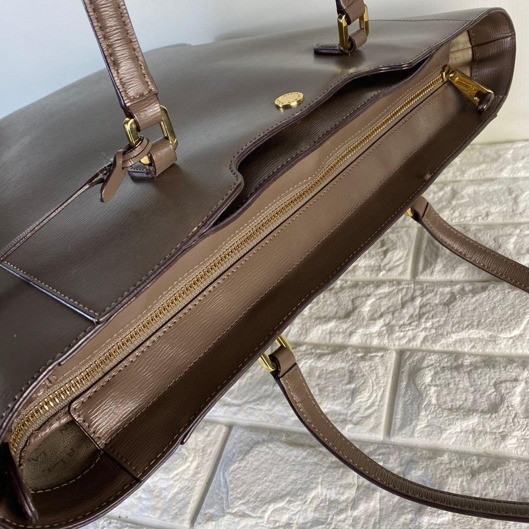 【取置中】ローレンラルフローレン　トートバッグ　レザー　肩掛け　A4収納可