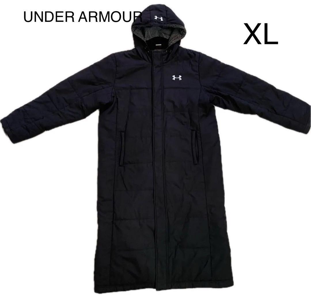 アンダーアーマー UNDER ARMOUR ベンチコート　XL 黒