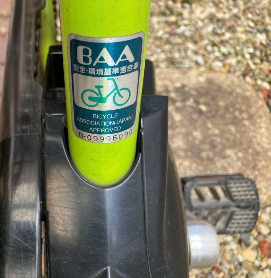 電動アシスト自転車 パナソニック ビビ・DXグリーン 26インチ 前後籠付き