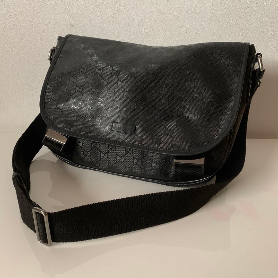 GUCCI グッチ GG柄 メッセンジャーバッグ ショルダーバッグ