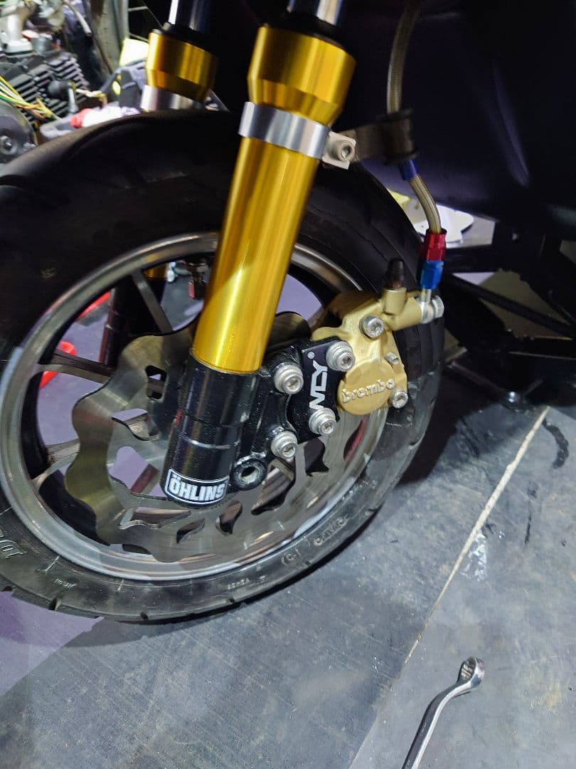 ヤマハ　brembo 　ウェーブディスク　サポート