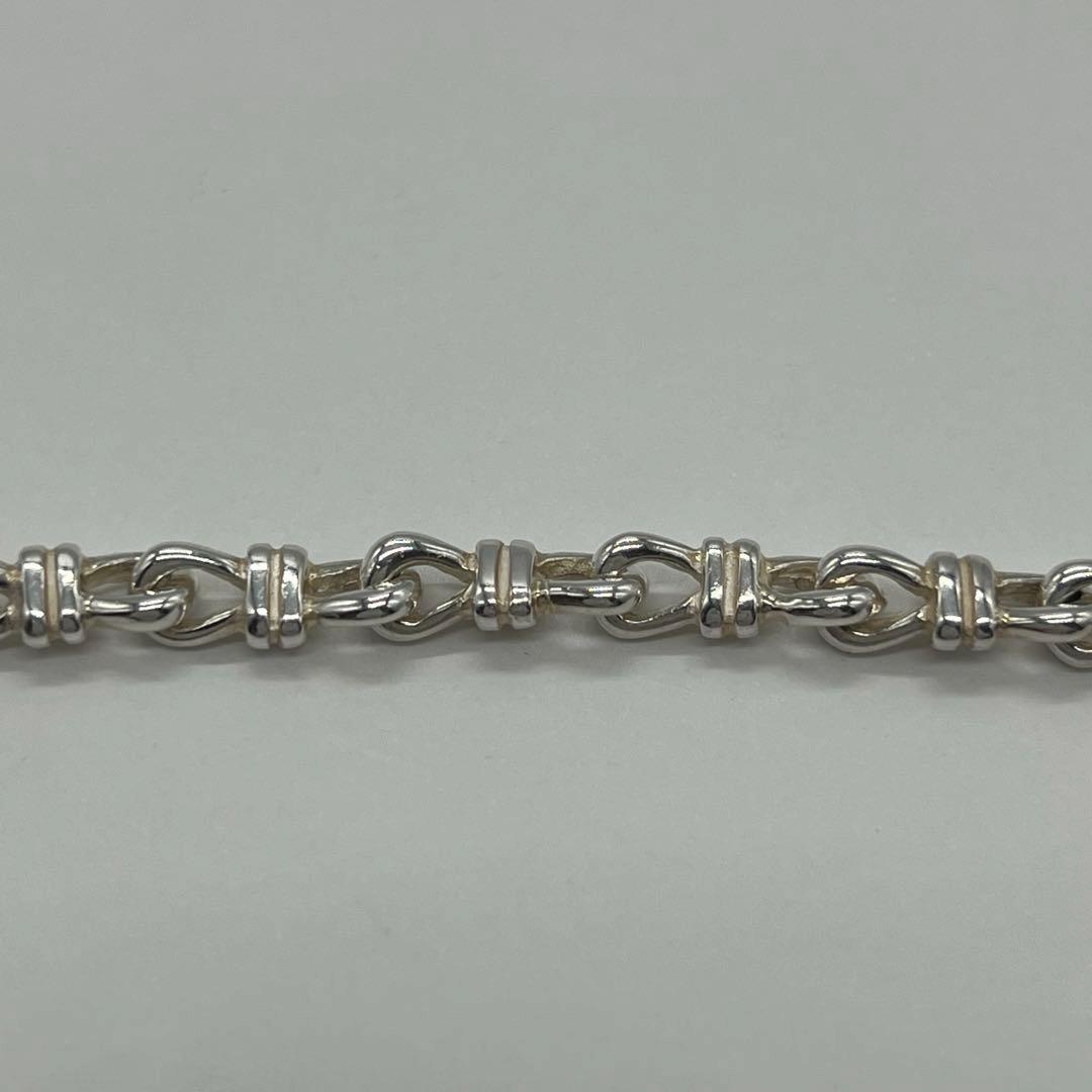 ティファニー TIFFANY ノットリンクチェーン IDブレスレット 希少