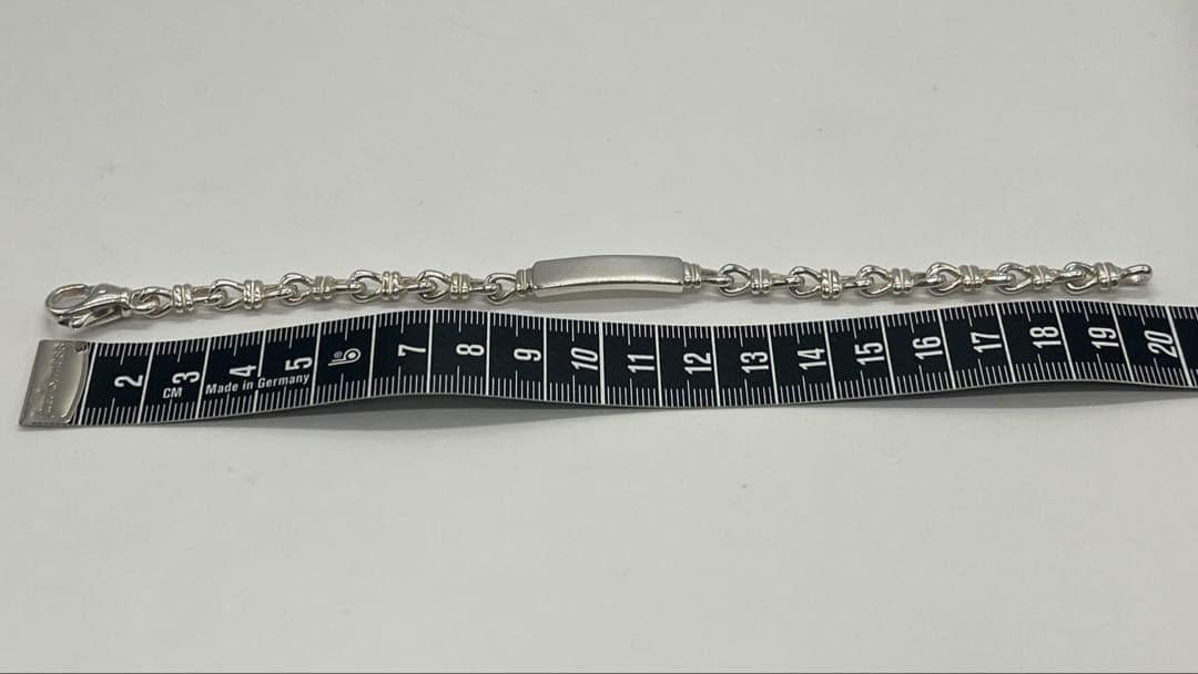 ティファニー TIFFANY ノットリンクチェーン IDブレスレット 希少