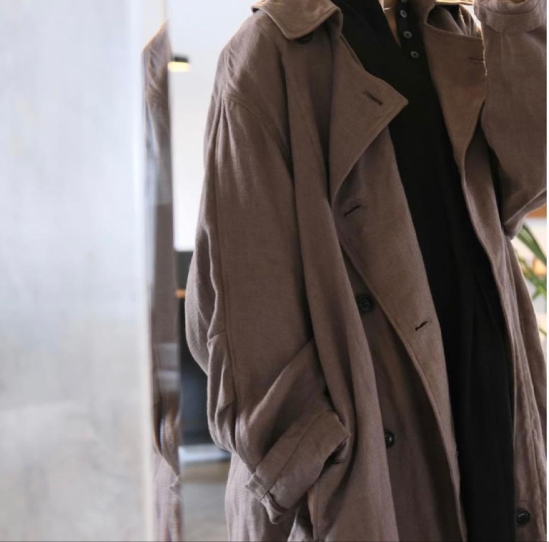 未使用 スズキタカユキ オーバーコート over-coat Ⅰ トープ0