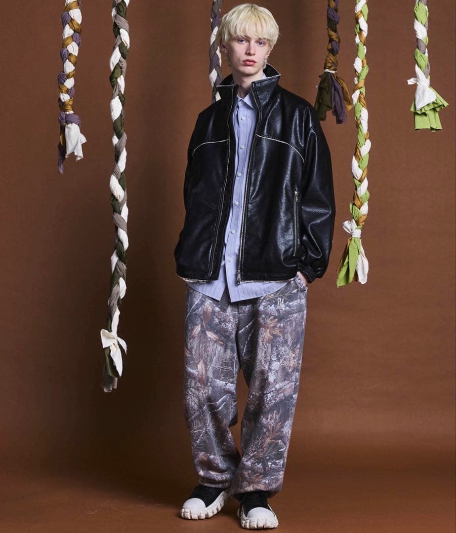 【美品】MAISON SPECIAL レザーブルゾン