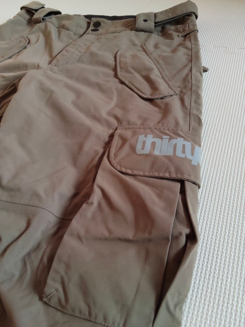 thirtytwo サーティーツー BLAHZAY カーゴパンツ グレージュ