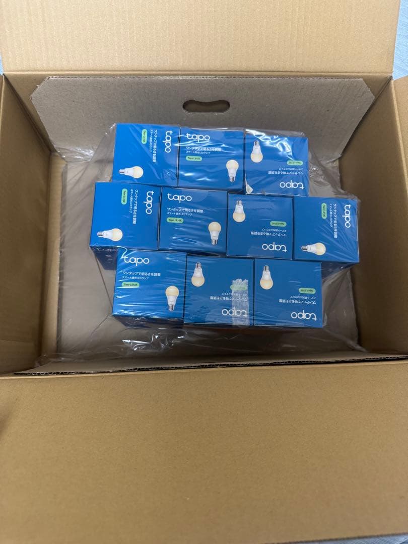 【新品・未開封】tapo スマート調光LEDランプ　10個セット