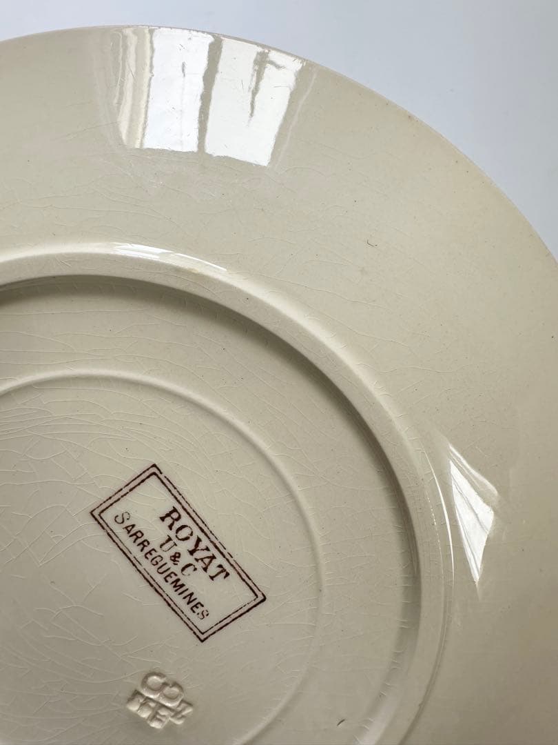 royat サルグミンヌ　平皿　フランス　アンティーク　プレート