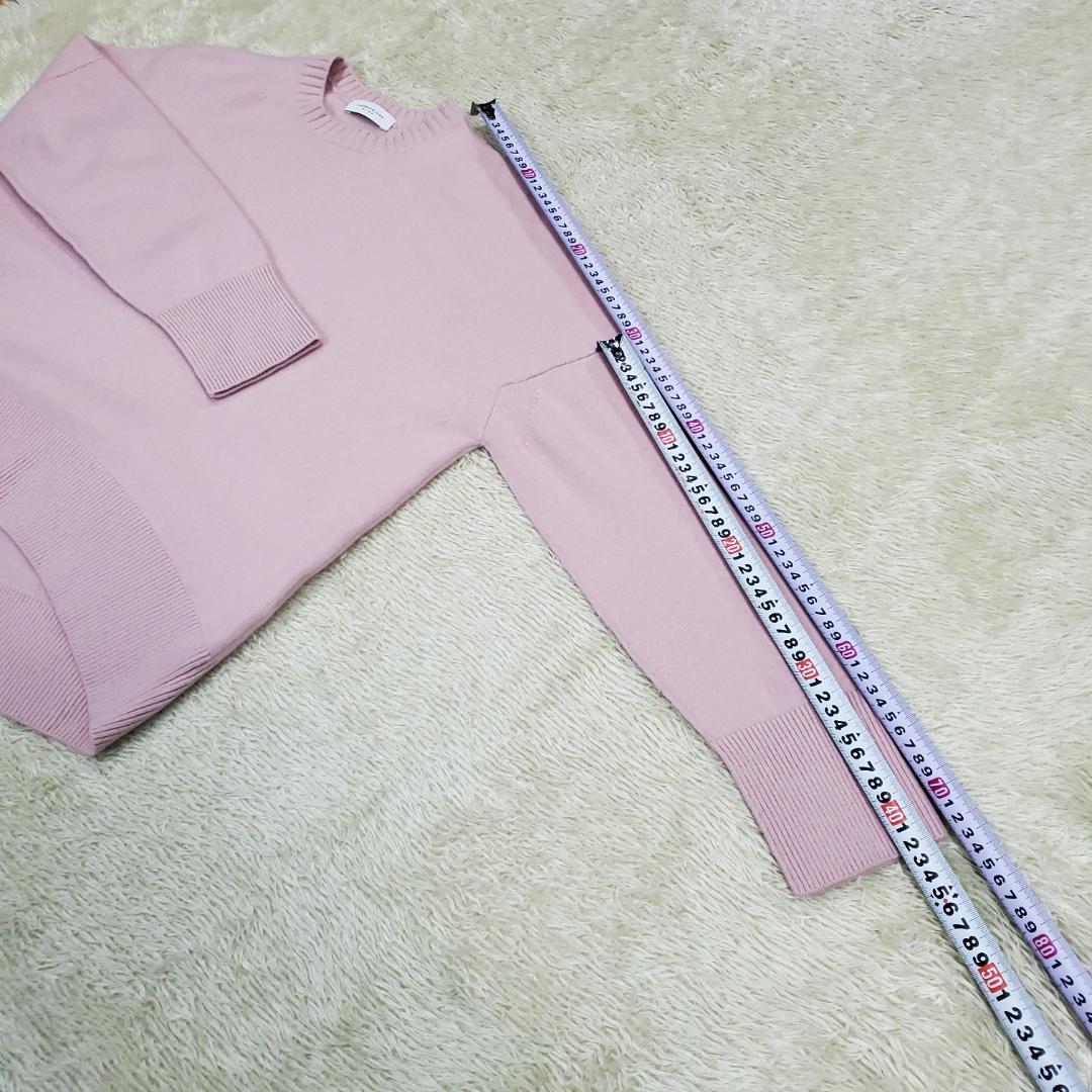 美品 トゥモローランド 金子綾コラボ ウールカシミヤ ニット プルオーバー L