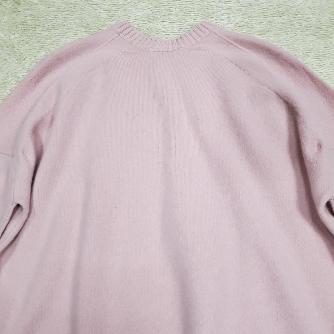 美品 トゥモローランド 金子綾コラボ ウールカシミヤ ニット プルオーバー L