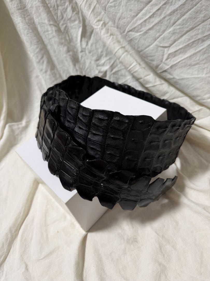 @*a様 GUCCIクロコダイルベルト全長112.5cm