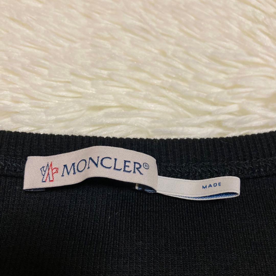未使用　モンクレール　Top Embroidered Logo Canotta