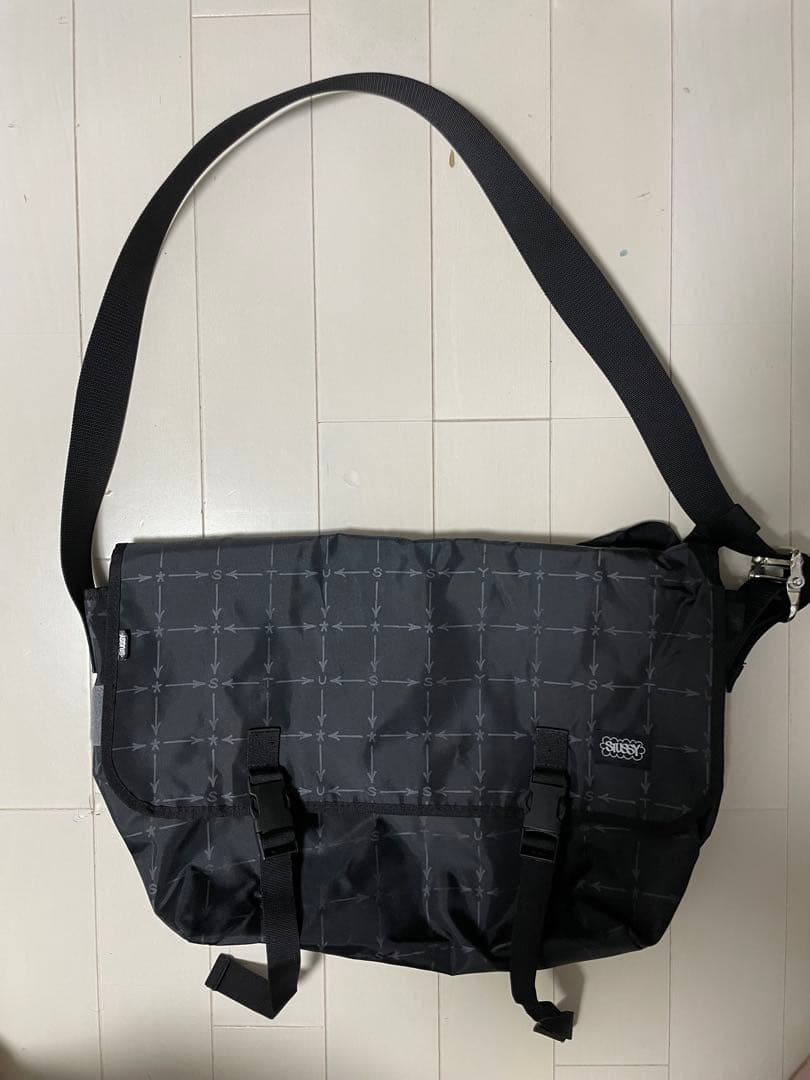 希少90s OLD stussy メッセンジャーバッグ