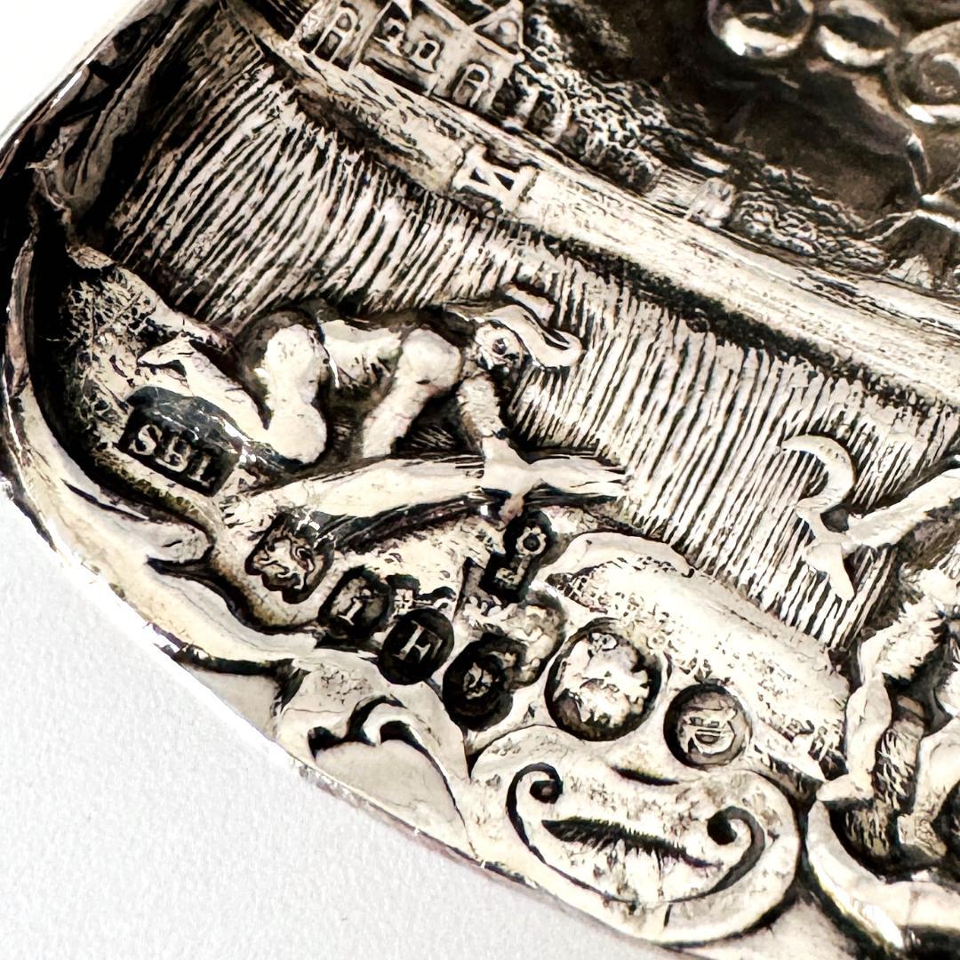 ★1904年代 英国★純銀製/キャディー/スプーン/イギリス/925/ロンドン