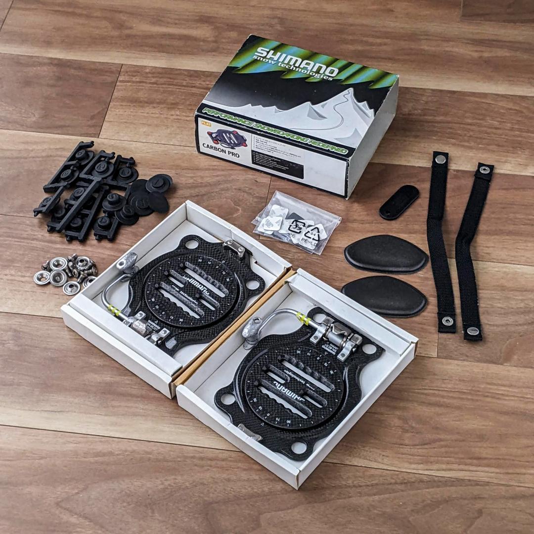 【レア】カーボン製！シマノ クリッカー ステップイン バインディング