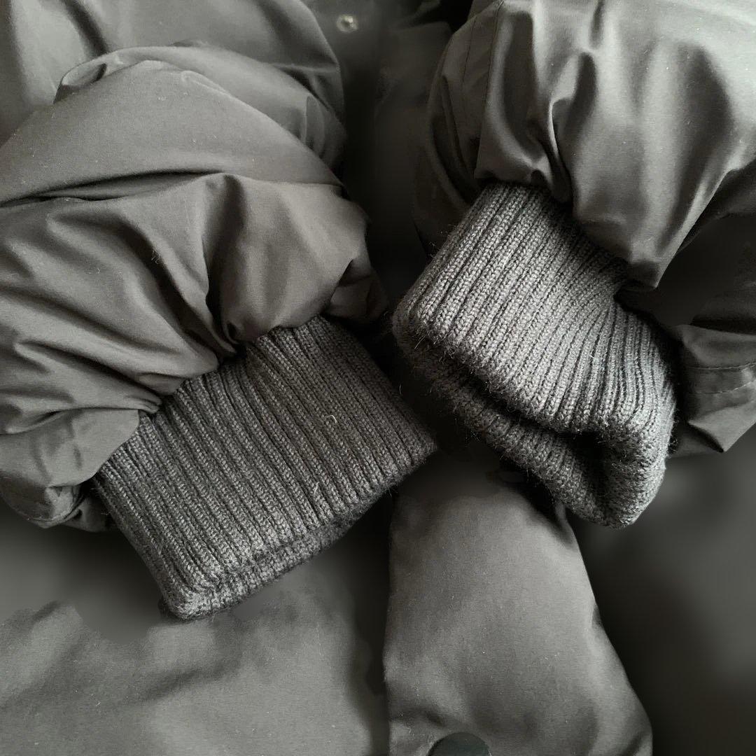 Plage プラージュHAKUU ハク　COCOON ダウンジャケット　ブラック