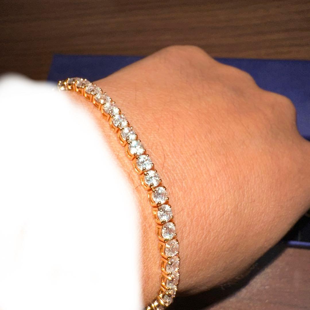 SWAROVSKI テニスブレスレット