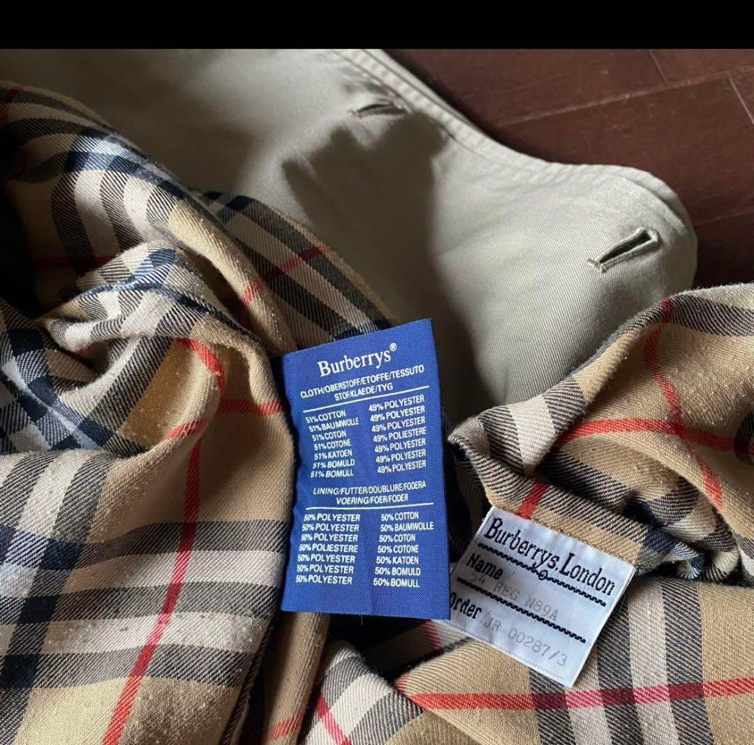 80s 極美品 バーバリー Burberry's ステンカラーコート