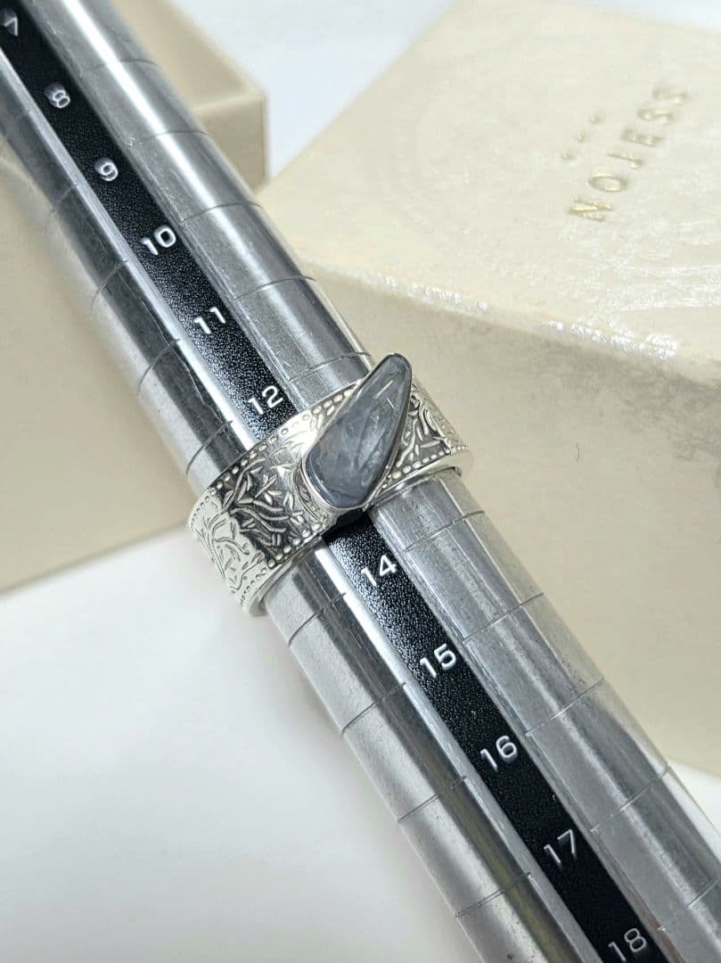 【美品】 NOJESS　シルバー　クォーツ　リング　ノジェス　アガット