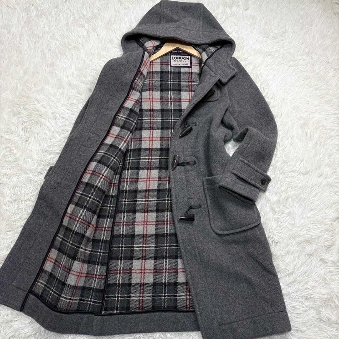 別注 LONDON TRADITION ダッフルコート フード M相当 38