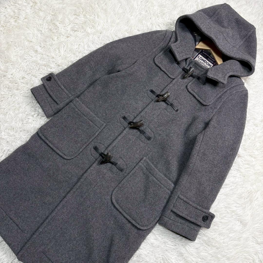 別注 LONDON TRADITION ダッフルコート フード M相当 38