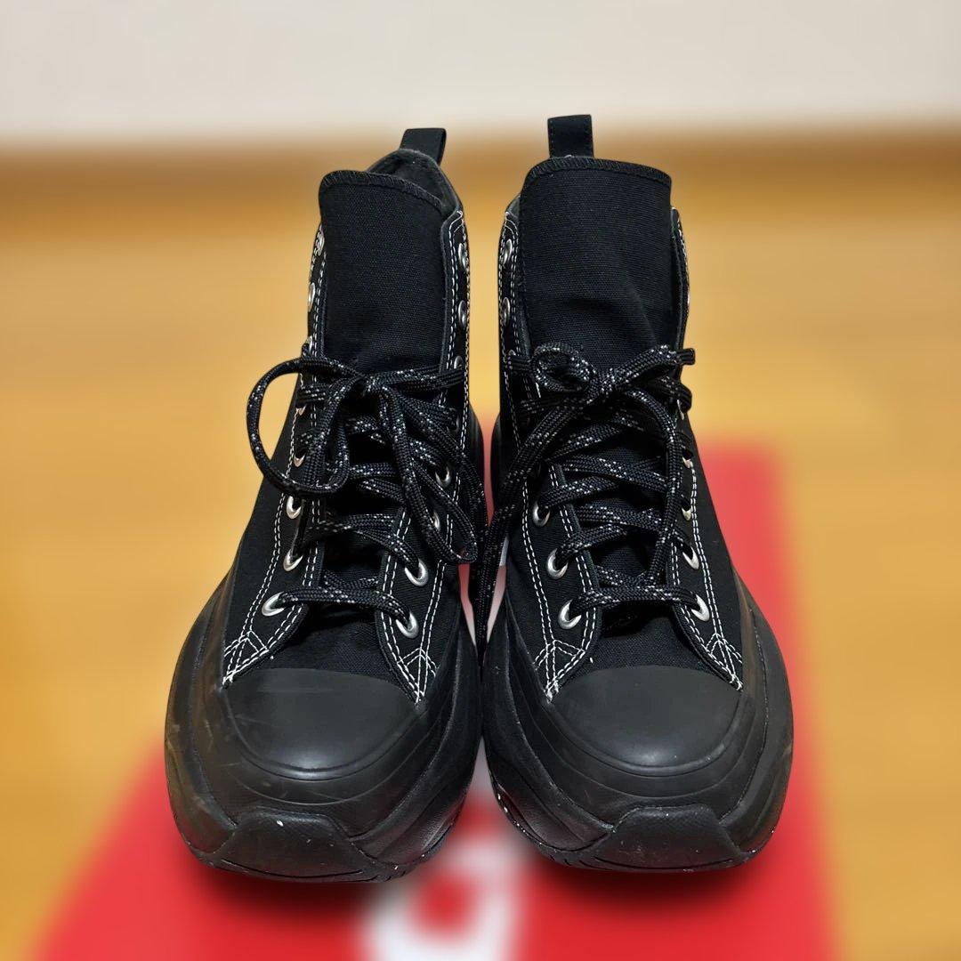 コンバース スニーカー 厚底 オールスター サージトレーナー HI 27 黒