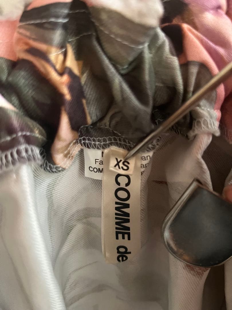 【値下げ】コムデギャルソン 2020 SS 花柄フレアスカート XSサイズ