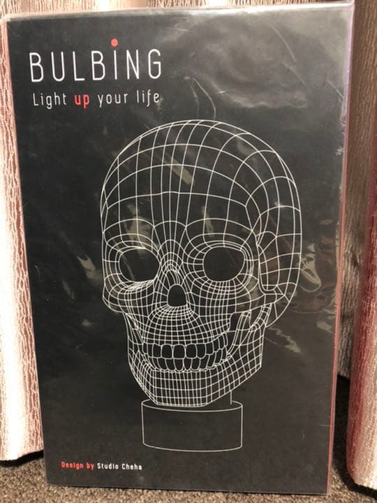 BULBING SKULL LAMP スカルランプ