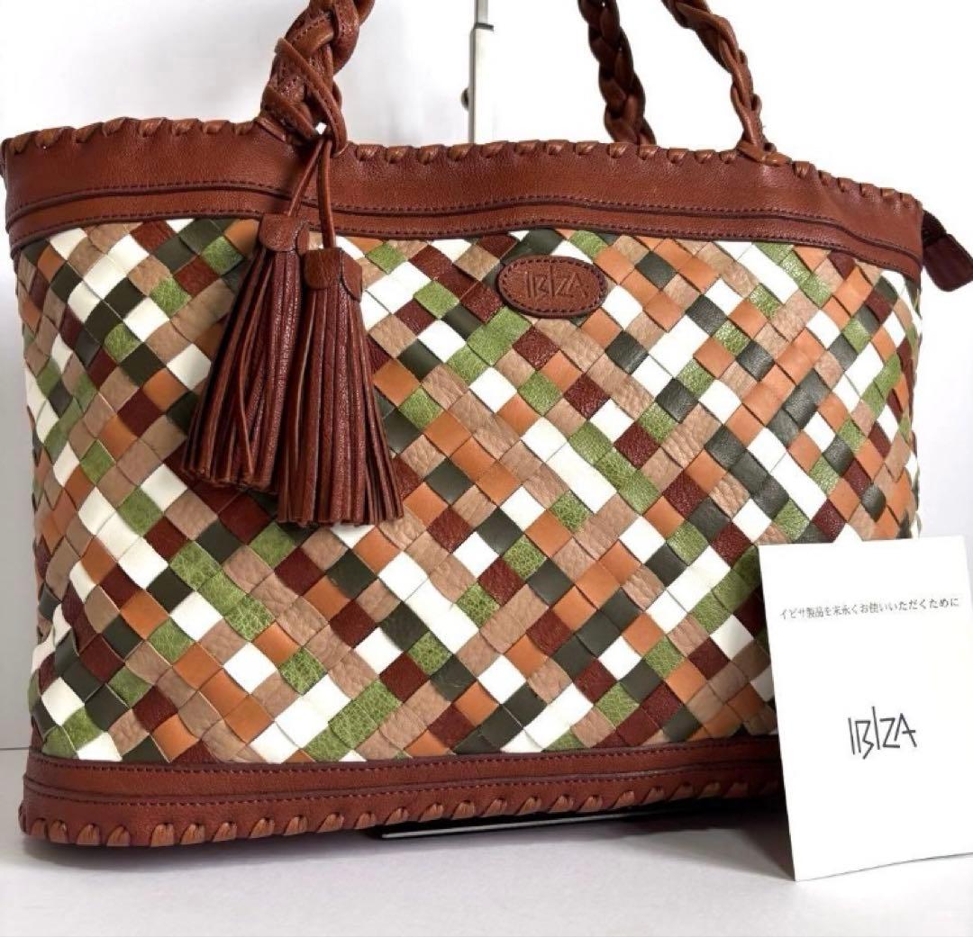新品　IBIZA バッグ　トートバッグ