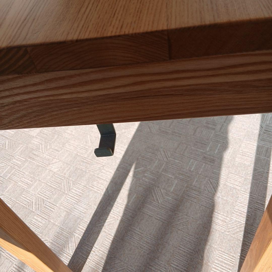 木製デスク 引き出し付き シンプル