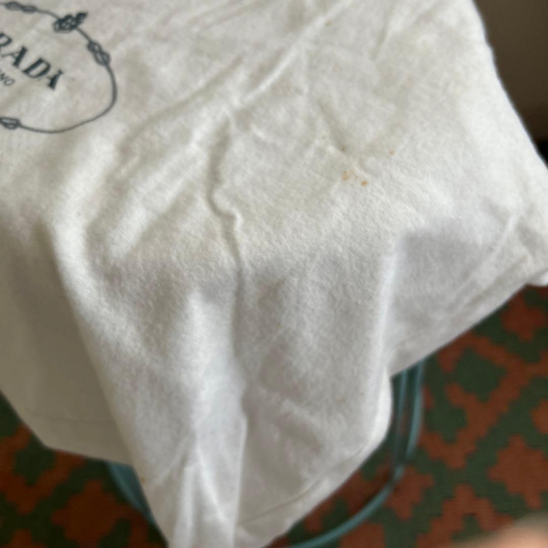 美品　プラダ　カナパ　キャンバストートバッグ　ピンク