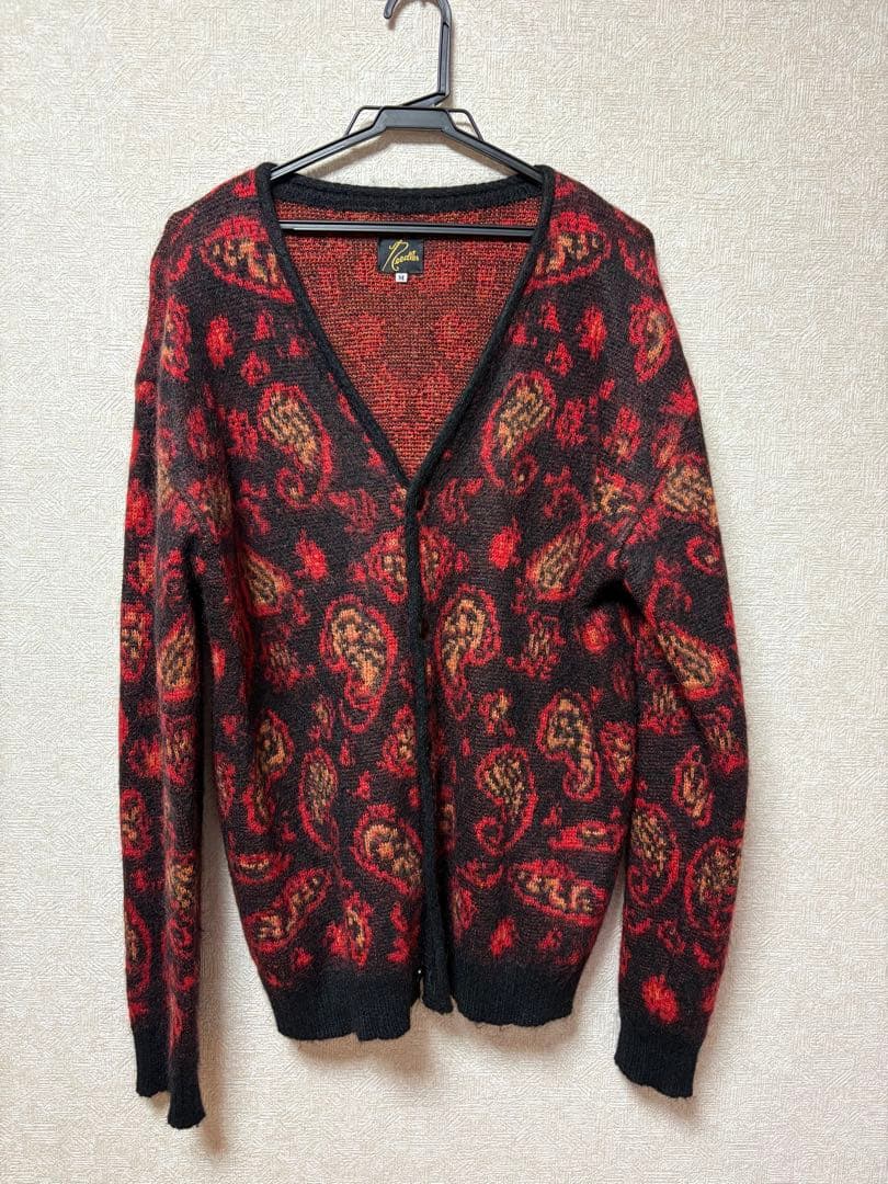 JOURNAL STANDARD 別注 ペイズリー モヘア ニット カーディガン