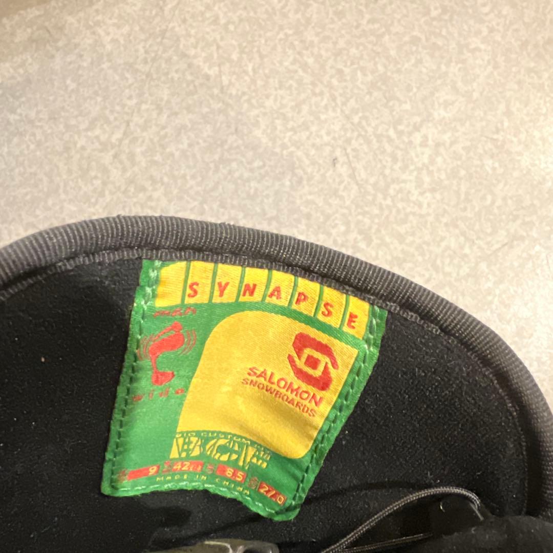 最終値下げ SALOMON スノーボードブーツ 27cm BCF ブラック