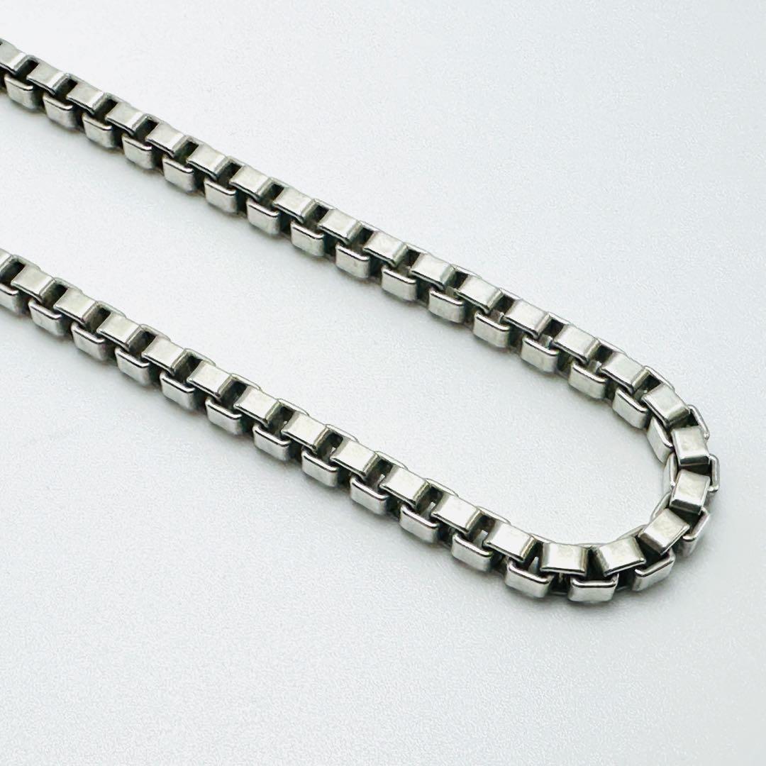 Tiffany ベネチアン　リンク　チェーン　シルバーネックレス　Ag925