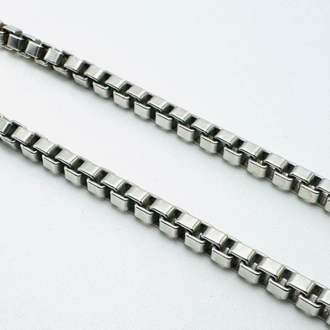 Tiffany ベネチアン　リンク　チェーン　シルバーネックレス　Ag925