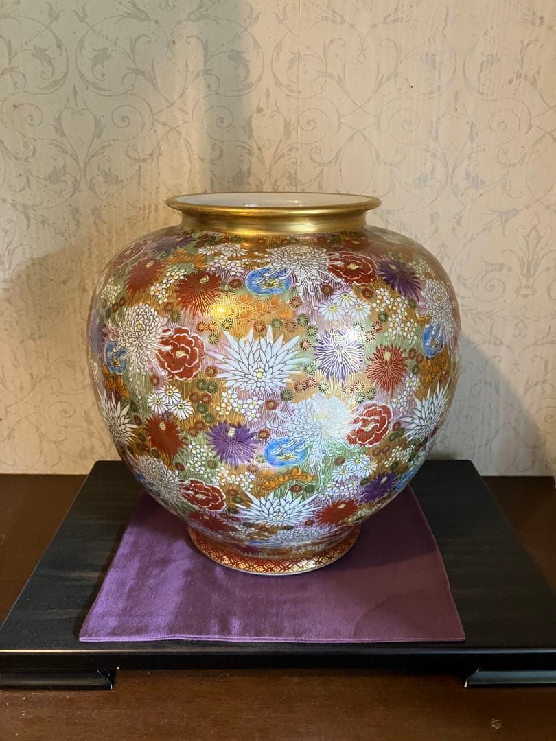 【Black Friday期間限定50%OFF】【九谷焼】花瓶