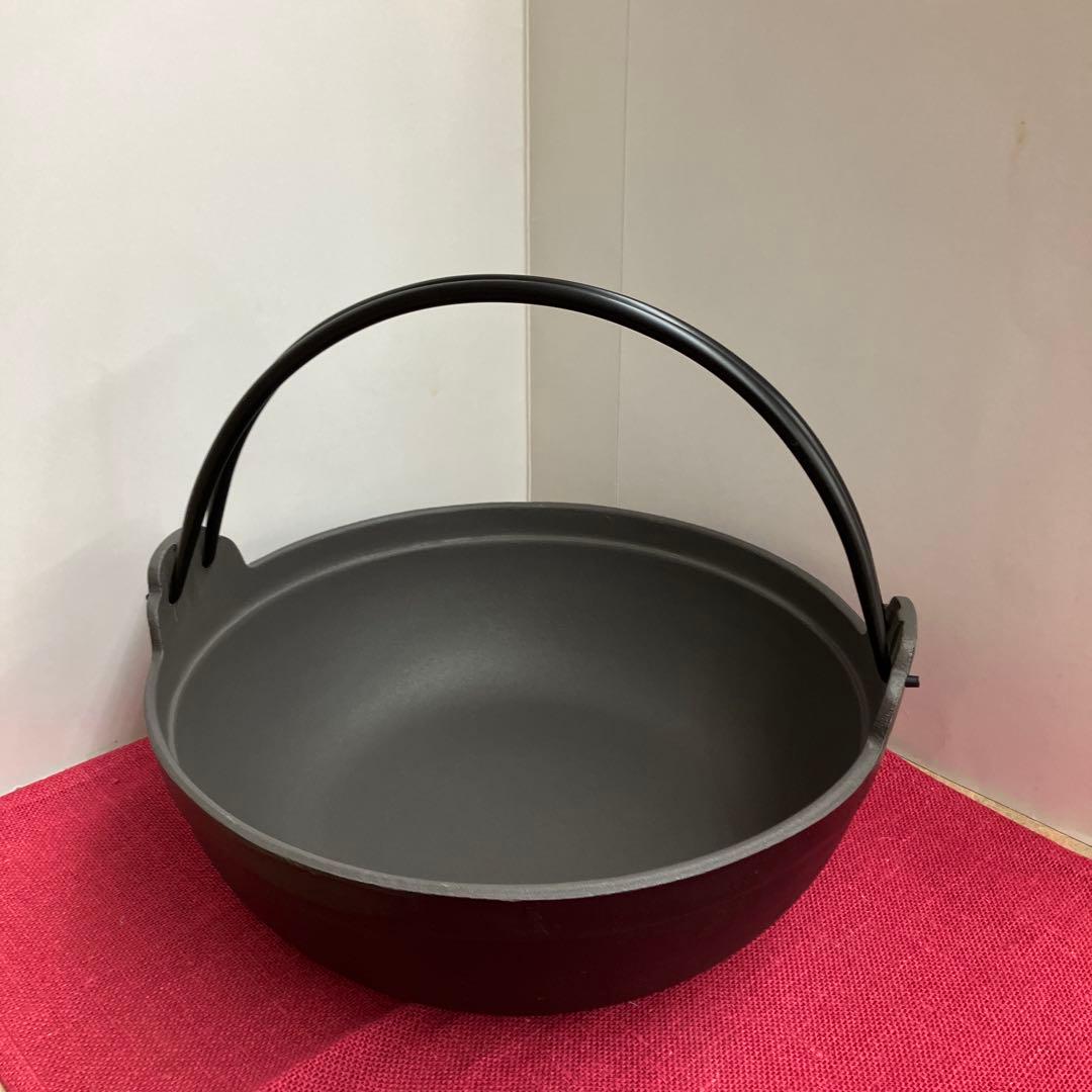 電磁調理器、直火OKふるさと鍋27㎝