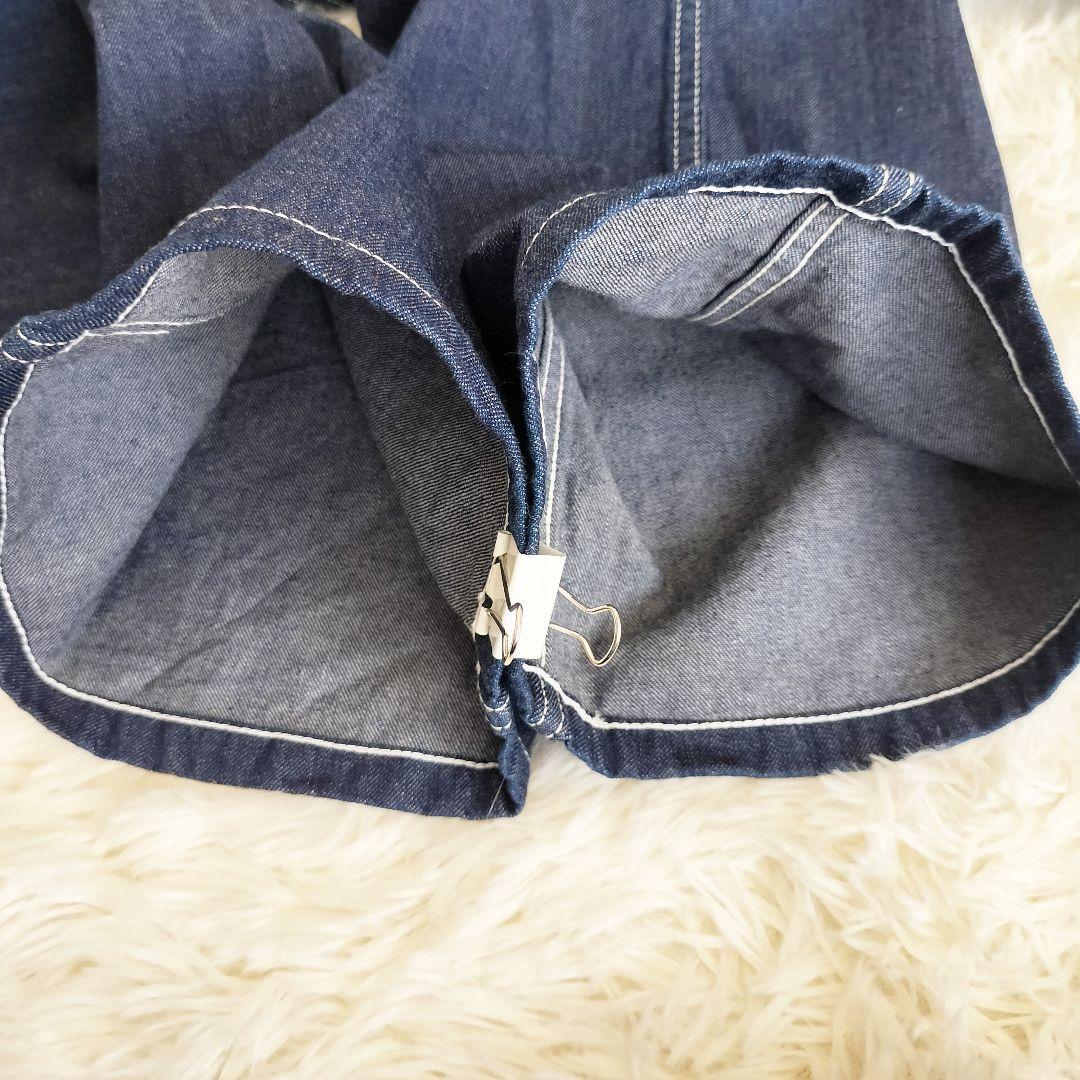 JOHNBULL フレンチサロペット L インディゴ ZP118