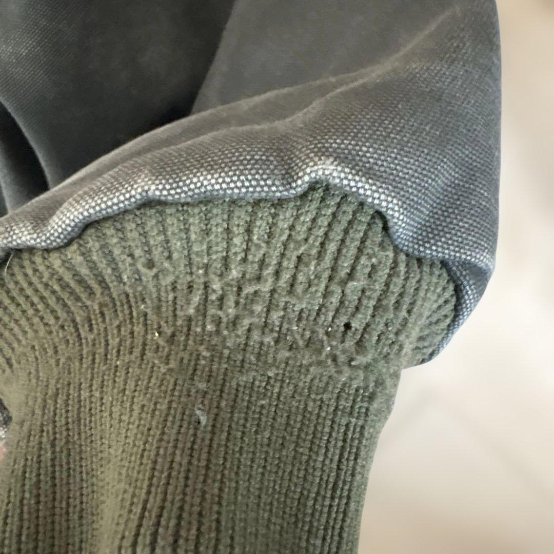 Carhartt アクティブジャケット　グリーン　フェード　ダメージ　古着