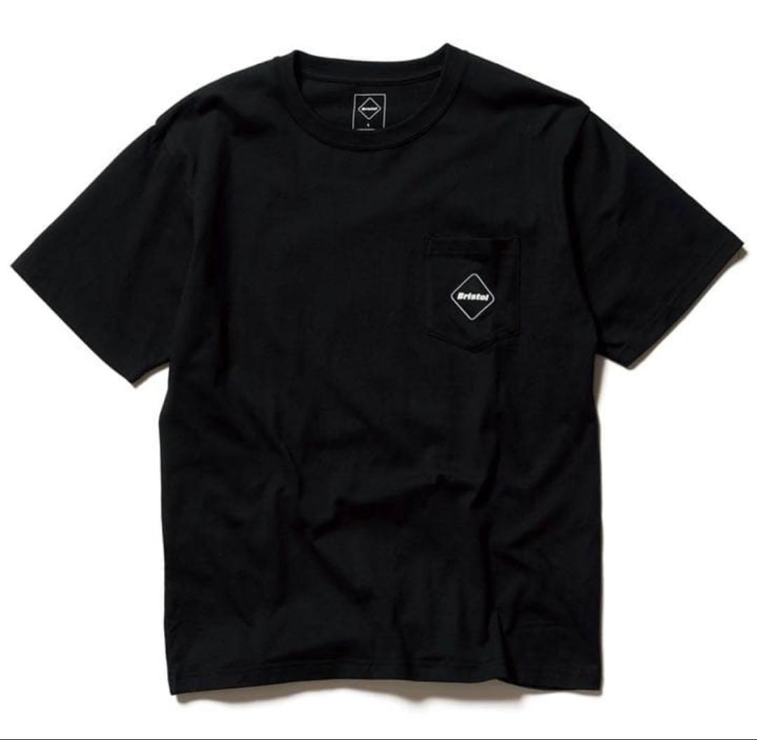 パ*ダ様 【美品】FCRB 20AW BIG LOGO POCKET TEE B