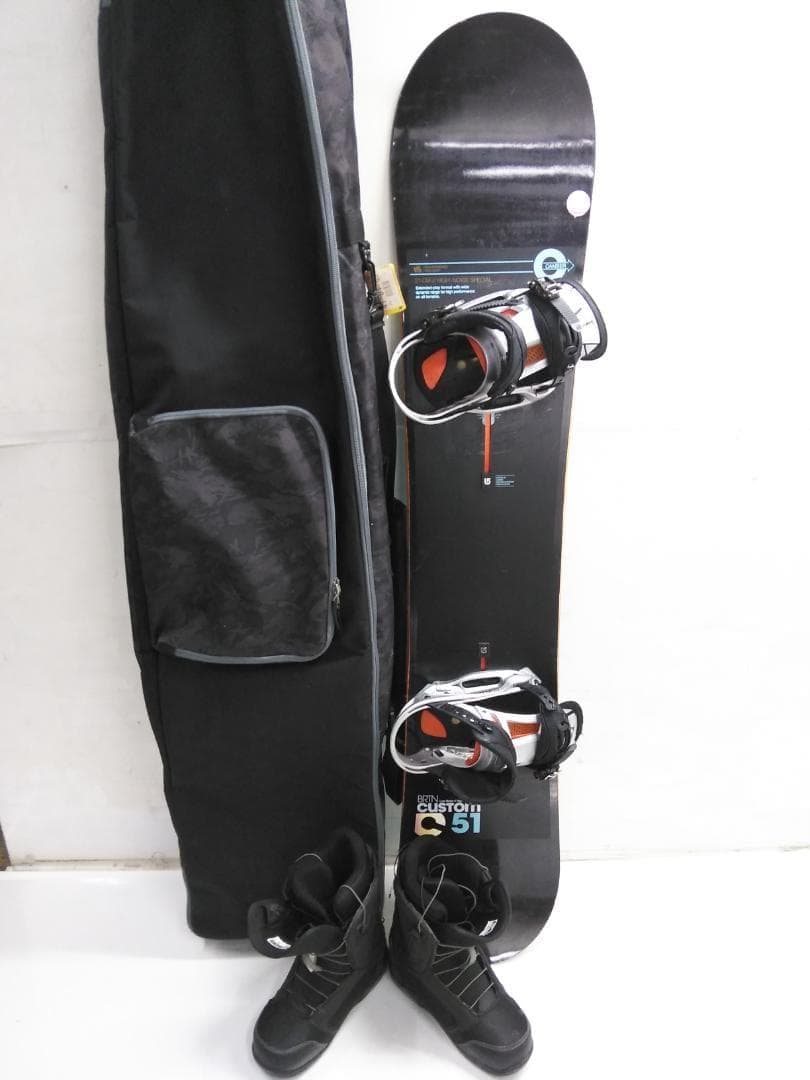バートン カスタム ハイノイズスペシャル 151 マラビータ スノーボードセット